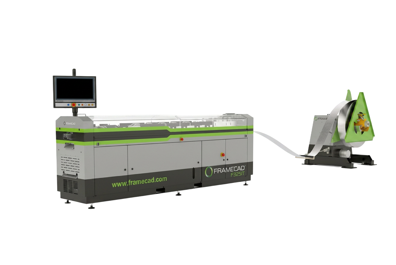Máquina industrial de perfilagem de aço para Light Steel Frame